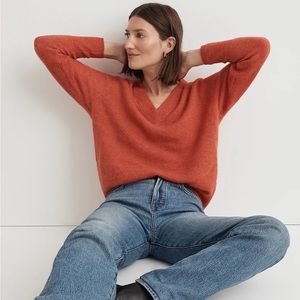 NWT Madewell Rib Alpaca-Blend Oversized Sweater - small